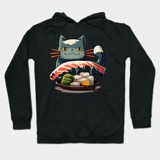 Sushi Cat Hoodie